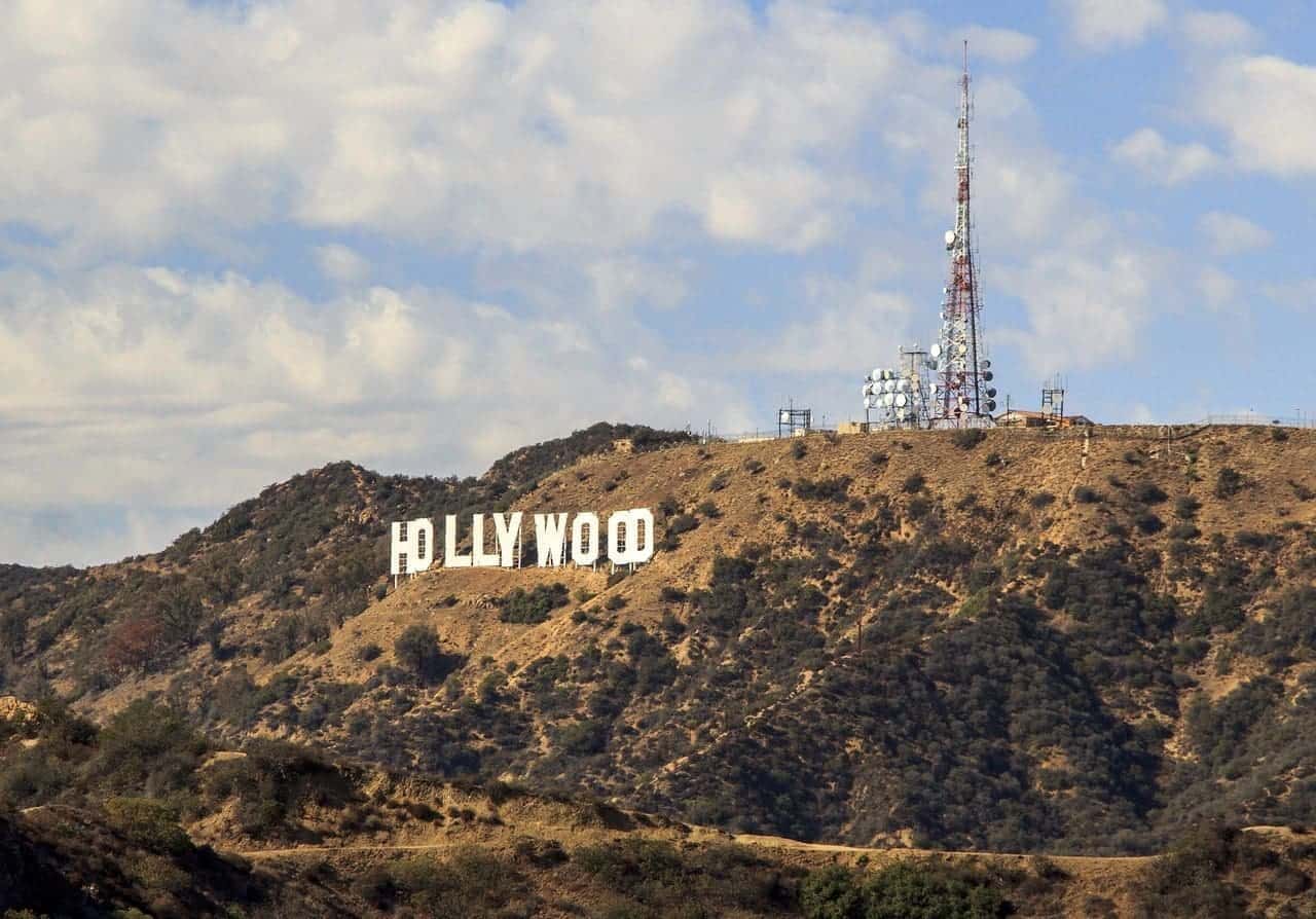 A Scenic view of Mount Hollywood from far.